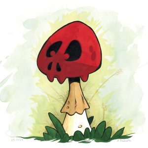 Champignon d&rsquo;Halloween n°1