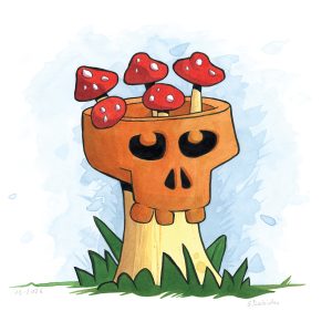 Champignon d&rsquo;Halloween n°2