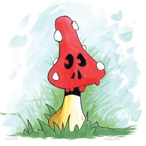 Champignon d&rsquo;Halloween n°3