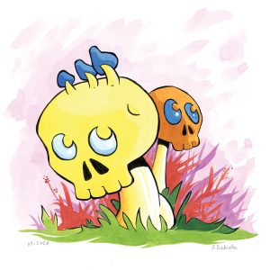 Champignon d&rsquo;Halloween n°6